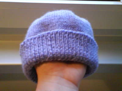 tricoter un bonnet taille 9 mois