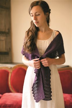 Modle Dashwood shawl