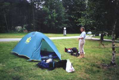 Au camping de Longemer