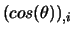 $(cos(\theta))_{,i}$