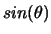 $sin(\theta)$