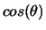 $cos(\theta )$