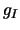 \(g_{I}\)